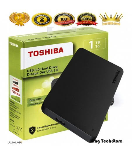 DISQUE DUR EXTERNE TOSHIBA 2TB 3.0 – Perfector Technologie Burkina